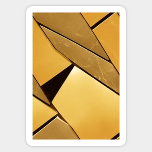 Gild Marble Gold Stone Pattern Texture, for people loving elegant, luxury and gold #5 Sticker